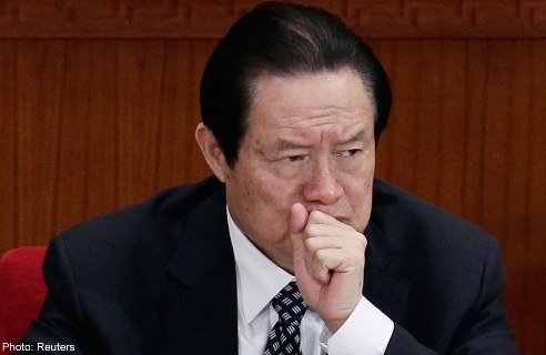 Cựu Ủy viên thường vụ Bộ Chính trị ĐCS Trung Quốc Chu Vĩnh Khang. Ảnh: Reuters