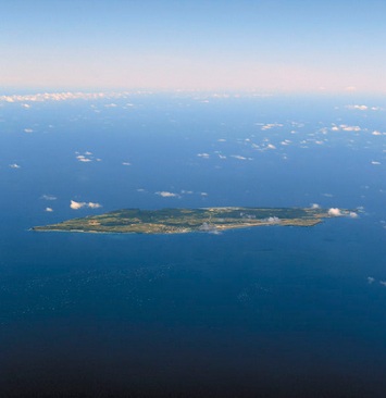 Đảo Yonagunijima tại tỉnh Okinawa.