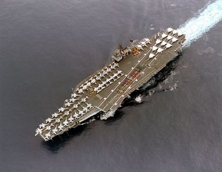 Số phận bi thảm của các tàu sân bay-biểu tượng sức mạnh Mỹ - Kỳ 1 - 1 USS Constellation (CV-64). Ảnh: US Navy