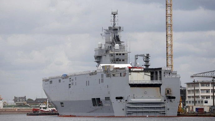 Nga đồng ý nhận tiền đền bù của Pháp trong vụ tàu Mistral - 1 Chiến hạm lớp Mistral của Pháp.