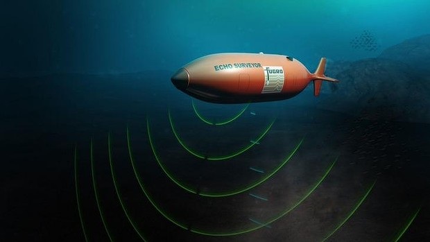 Cuộc tìm kiếm chuyến bay mất tích M370 bước sang giai đoạn mới - 1 Một thiết bị dò tìm dưới nước được sử dụng để tìm kiếm MH370.