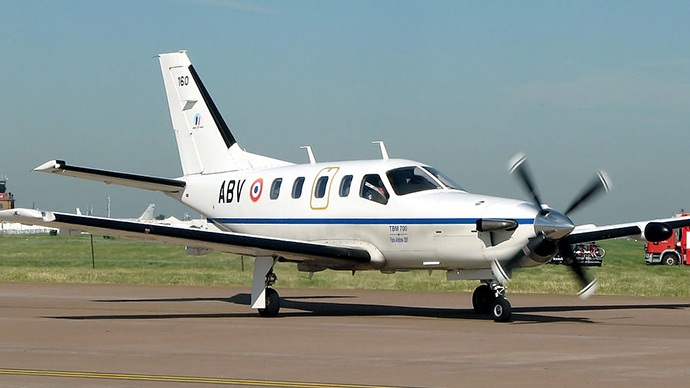 Một máy bay Socata TBM-700, tương tự chiếc bị rơi.