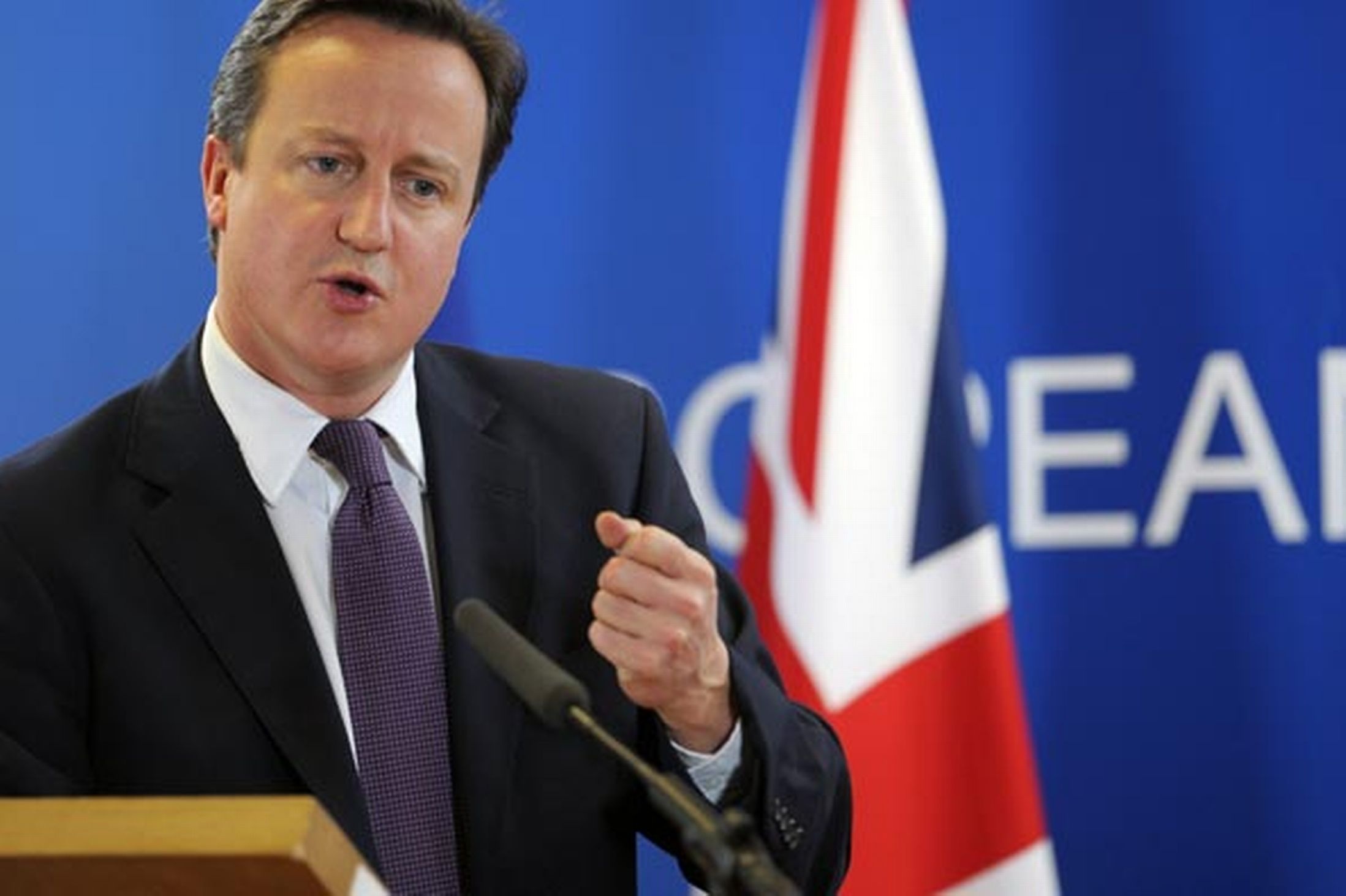 Thủ tướng Anh David Cameron.