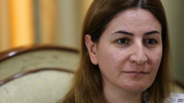 Nữ nghị sĩ Vian Dakhil.