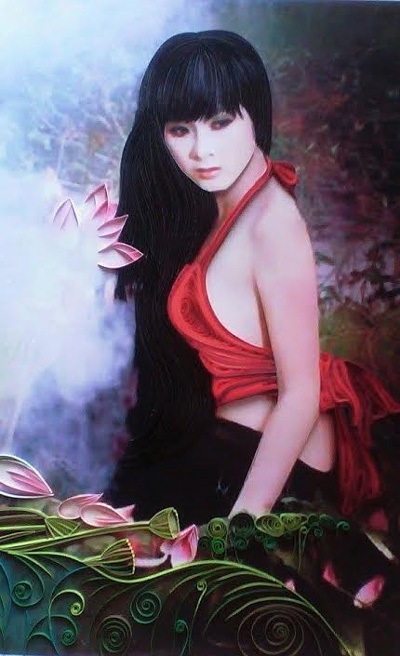 Độc đáo nghệ thuật… cuốn giấy - 11 Hoàng Dung