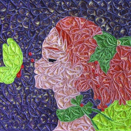 Độc đáo nghệ thuật… cuốn giấy - 9 “Quilling mang đến cho mình động lực và niềm vui trong cuộc sống”