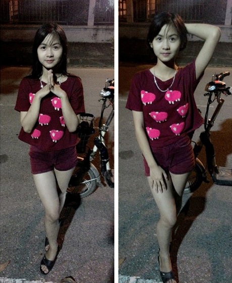 "Hotgirl" Việt với ảnh chéo chân gây bão Facebook - 6 Theo