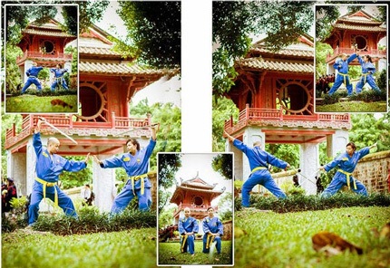 Ngắm bộ ảnh cưới độc đáo của hai HLV võ thuật - 9 Theo