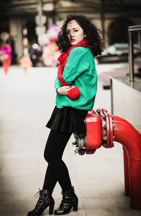 Hà Anh từng được giới trẻ biết đến khi đăng quang Người đẹp Tràng An 2012.