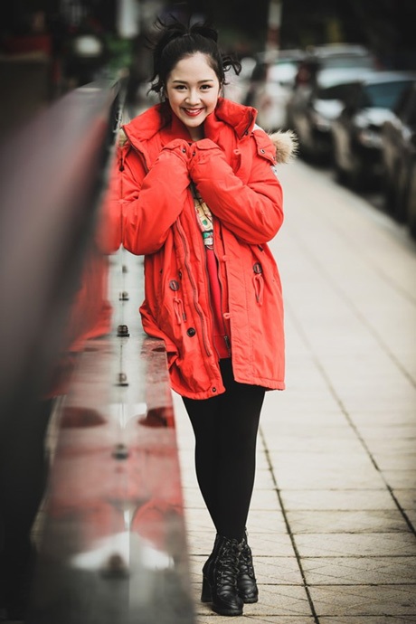 Cô vào vai Hoài Anh - một cô gái bướng bỉnh, có phần hơi ngỗ ngược