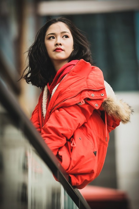 Mặc dù trong phim, Hà Anh đảm nhận vai phản diện...