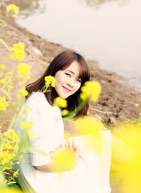 Hải Yến có nét đẹp nữ tính, trong sáng