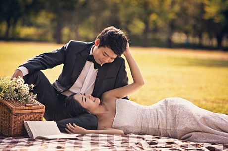 Sau ba năm gắn bó với nhau, hai người đã tổ chức tiệc cưới vào ngày 7/12 vừa qua