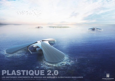 Công trình Đảo trôi Plastique 2.0 của đội KTS trẻ Việt Nam.