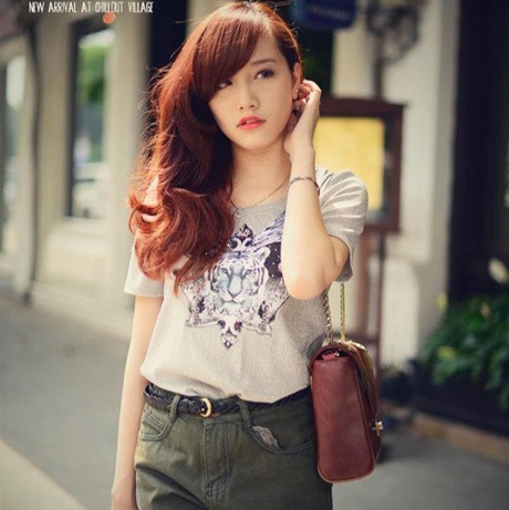 Vẻ đẹp nổi bật của “hot girl” Đại học Ngoại thương - 8 “Hot girl” Ngân Búng tên thật là Kim Ngân,