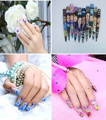 Các tác phẩm nail đặc sắc