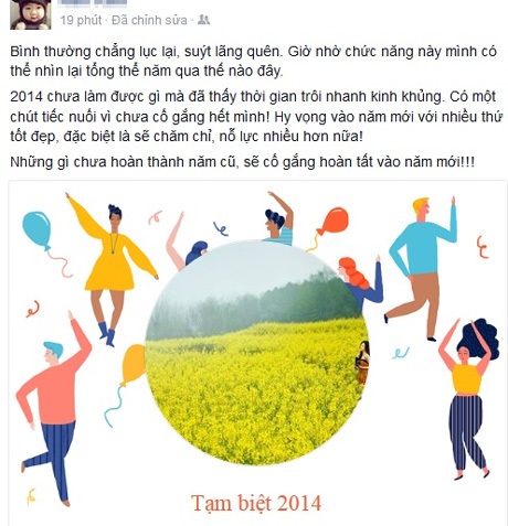 Dân cư mạng rào rào chia sẻ cảm xúc ngày cuối năm - 7 Hoài Thư