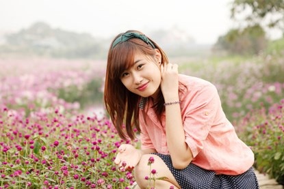Vườn hoa đẹp nhất Hà Nội “hút” chân giới trẻ Hà thành | Báo Dân trí