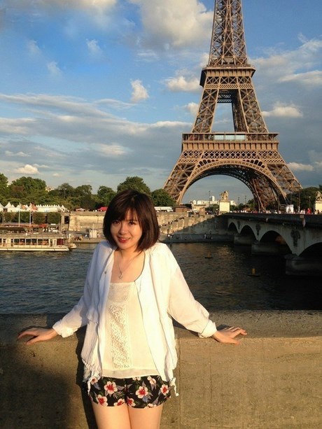 Ngắm vẻ đẹp trong sáng của nữ thạc sĩ Việt giữa trời Paris - 12 Thu Lệ