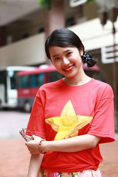 Nữ sinh Ngoại thương xinh đẹp với khát khao thử thách chính mình - 5 Một Lan Vy trẻ trung vui nhộn...