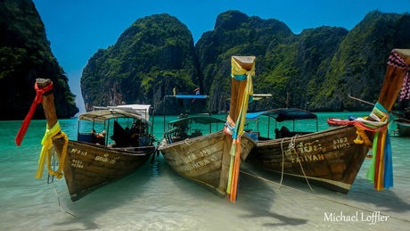 Ấn tượng bức hình của chàng trai tự chữa trầm cảm bằng du lịch bụi - 9 Vịnh Maya, Thái Lan