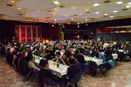 Người tham dự đã có một đêm tiệc “Xuân trên mọi miền” thoải mái và ấn tượng.