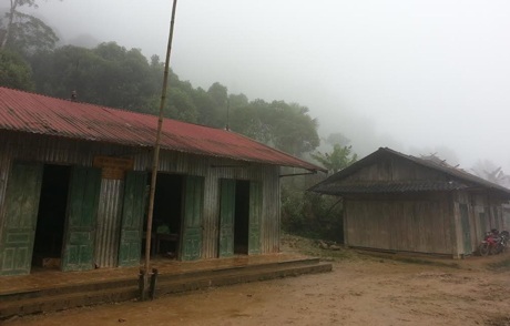 10 ngày làm nên “Mùa xuân cho em” - 2 Một điểm trường Nậm Mười chìm trong buốt lạnh những ngày cuối năm.