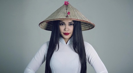 Ngắm bộ ảnh Xuân độc, lạ của Hoa khôi Nội vụ - 5 Hoài Thư