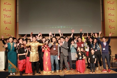 Đêm hội là nơi hội tụ của tất cả cộng đồng thanh niên, sinh viên Việt ở Nhật Bản.