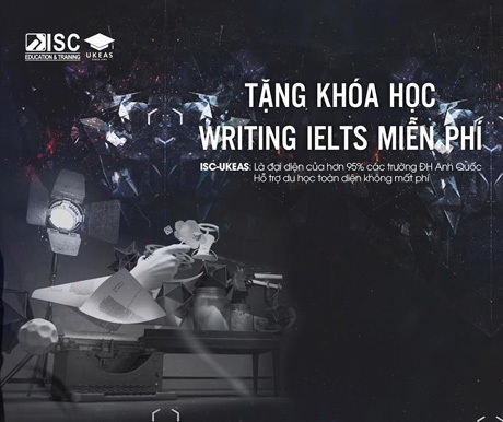 Miễn phí khóa luyện kĩ năng viết IELTS với giáo viên bản ngữ - 1 Miễn phí khóa luyện kĩ năng viết IELTS với giáo viên bản ngữ