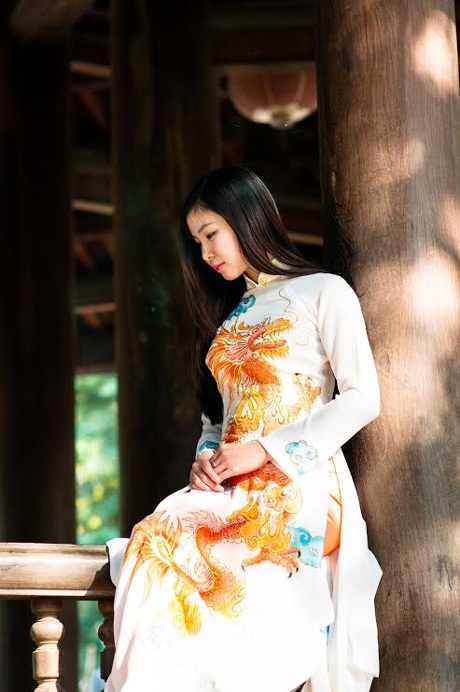 Hoa khôi Sông Lam Nghệ An dịu dàng trong tà áo dài - 5 Hoài Thư