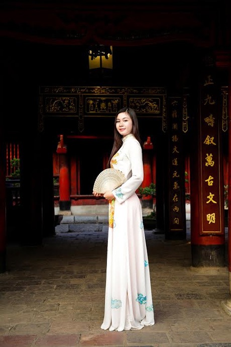 Hoa khôi Sông Lam Nghệ An dịu dàng trong tà áo dài - 6 Hoài Thư