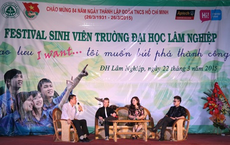 Dàn ca sỹ trẻ bật mí bí kíp thành công cho sinh viên - 3 Các diễn giả chia sẻ với sinh viên về bí kíp chinh phục thành công