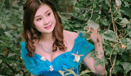 Nữ sinh Kinh tế hóa thân thành công chúa trong rừng xanh - 6 Hoài Thư