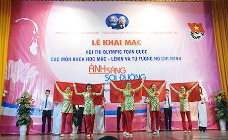 Khai mạc cuộc thi khoa học Mác - Lênin và Tư tưởng Hồ Chí Minh - 1 Khai mạc cuộc thi khoa học Mác - Lênin và Tư tưởng Hồ Chí Minh