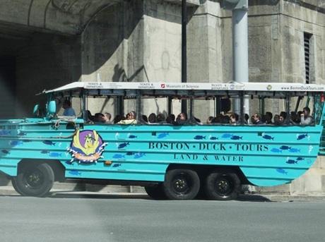Tham quan nước Mỹ - Tìm trường như ý - 3 Boston Duck Tour