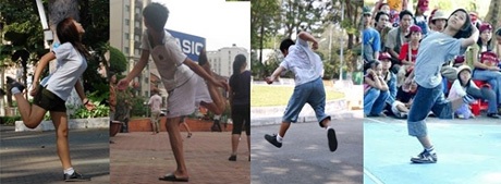 “Khiêu vũ” cùng trái cầu - 3 Đá cầu kiểng đề cao tính đẹp mắt trong mỗi động tác của người chơi.