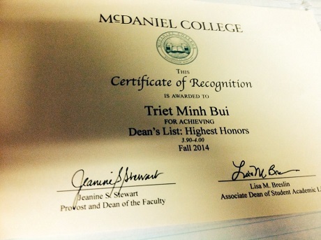 9X Việt được ĐH Y Harvard danh tiếng "trải thảm" đón chào - 2 Liên tục nằm trong danh sách Dean’s list cho sinh viên có kết quả học tập xuất sắc…