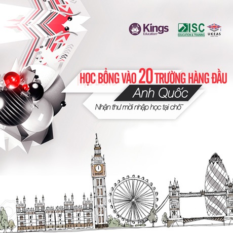 Học bổng vào 20 trường hàng đầu Anh quốc - 1 Học bổng vào 20 trường hàng đầu Anh quốc