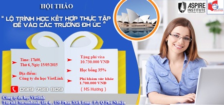 Bí quyết lựa chọn lộ trình học để vào các trường ĐH hàng đầu tại Úc - 1 Các bạn đăng ký tham dự hội thảo phỏng vấn học bổng có thể chọn 1 trong 3 cách sau: