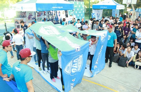 Bốn trải nghiệm không thể bỏ qua tại Campus tour VUG 2015 - 6 Tình đoàn kết được thể hiện trong trò chơi đồng đội