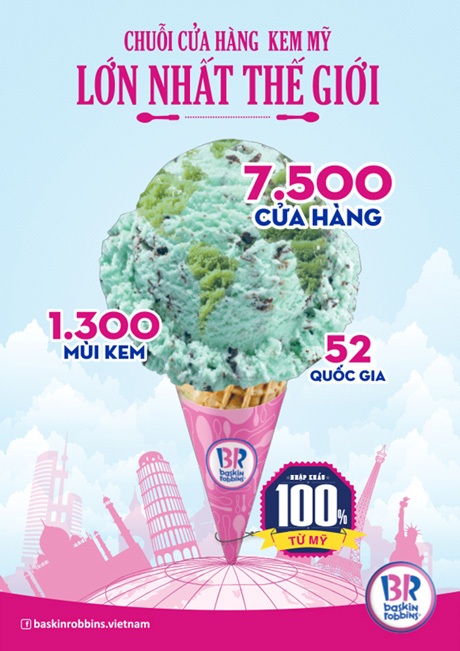 Baskin Robbins khai trương cửa hàng thứ 2 tại Hà Nội - 4 Baskin Robbins khai trương cửa hàng thứ 2 tại Hà Nội