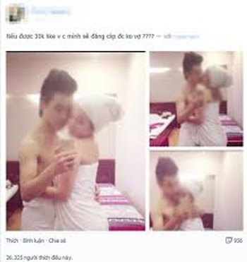 Khi Facebooker vô ý "giết người" vì mê mẩn like, comment - 2 Những bức ảnh nóng có sự giúp sức của cộng đồng mạng với tốc độ chóng mặt.