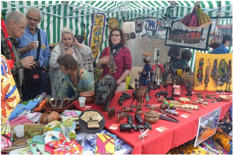 Gian hàng các nước