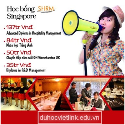 Học tập hưởng lương sau 6 tháng chỉ có tại SHRM - Singapore - 3 Chương trình ưu đãi dành cho sinh viên Việt Nam trong kỳ nhập học