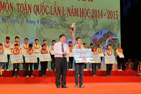 5 lý do “Chinh phục vũ môn” thuyết phục những người làm giáo dục - 3 CPVM được các giáo viên đánh giá là sân chơi kiến thức lớn
nhất của lứa tuổi học sinh