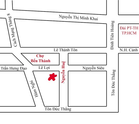 Hội thảo du học Singpore định hướng tương lai cùng Học viện MDIS - 2 Bản đồ đường đi tới tham dự hội thảo