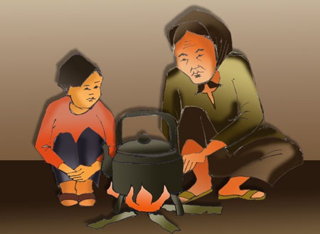 Bữa cơm tất niên - 1 Minh họa: Ngọc Diệp