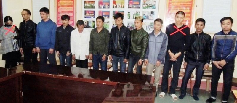 Hai tháng triệt phá hơn 60 chuyên án, bắt giữ hơn 500 đối tượng - 1 Một sới bạc khủng gồm 12 đối tượng bị Công an Hà Nam triệt phá vào đêm ngày 6/2