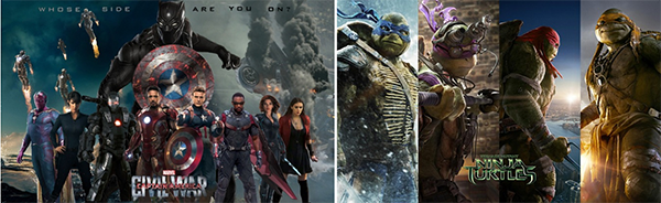 Ái Trân từng tham gia thực hiện đồ họa 3D phim Captian American: Civil War, Ninja Turtles